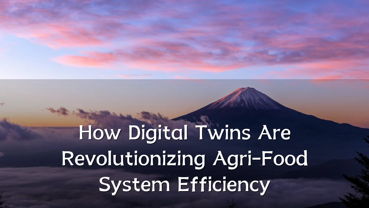 How Digital Twins Are Revolutionizing Agri-Food System Efficiency