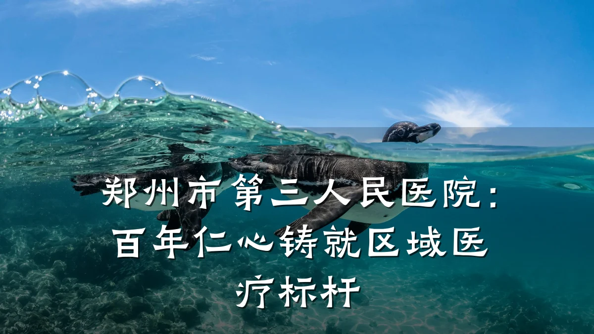 郑州市第三人民医院：百年仁心铸就区域医疗标杆