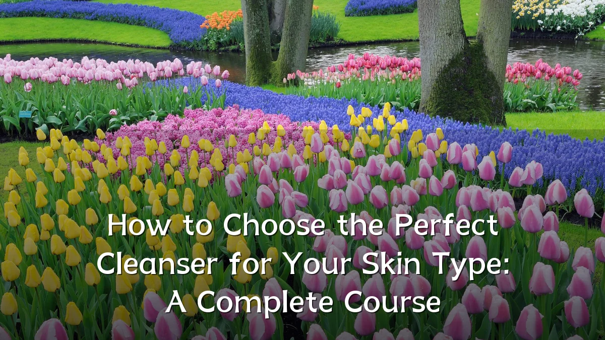 How to Choose the Perfect Cleanser for Your Skin Type: A Complete Course