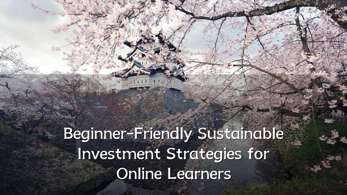 Beginner-Friendly Sustainable Investment Strategies for Online Learners