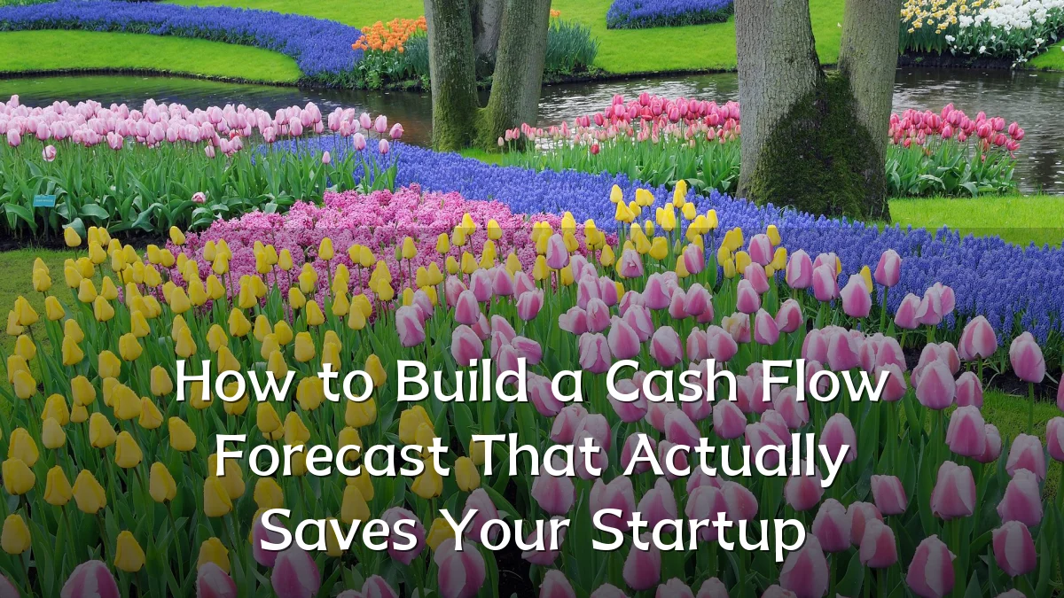 How to Build a Cash Flow Forecast That Actually Saves Your Startup