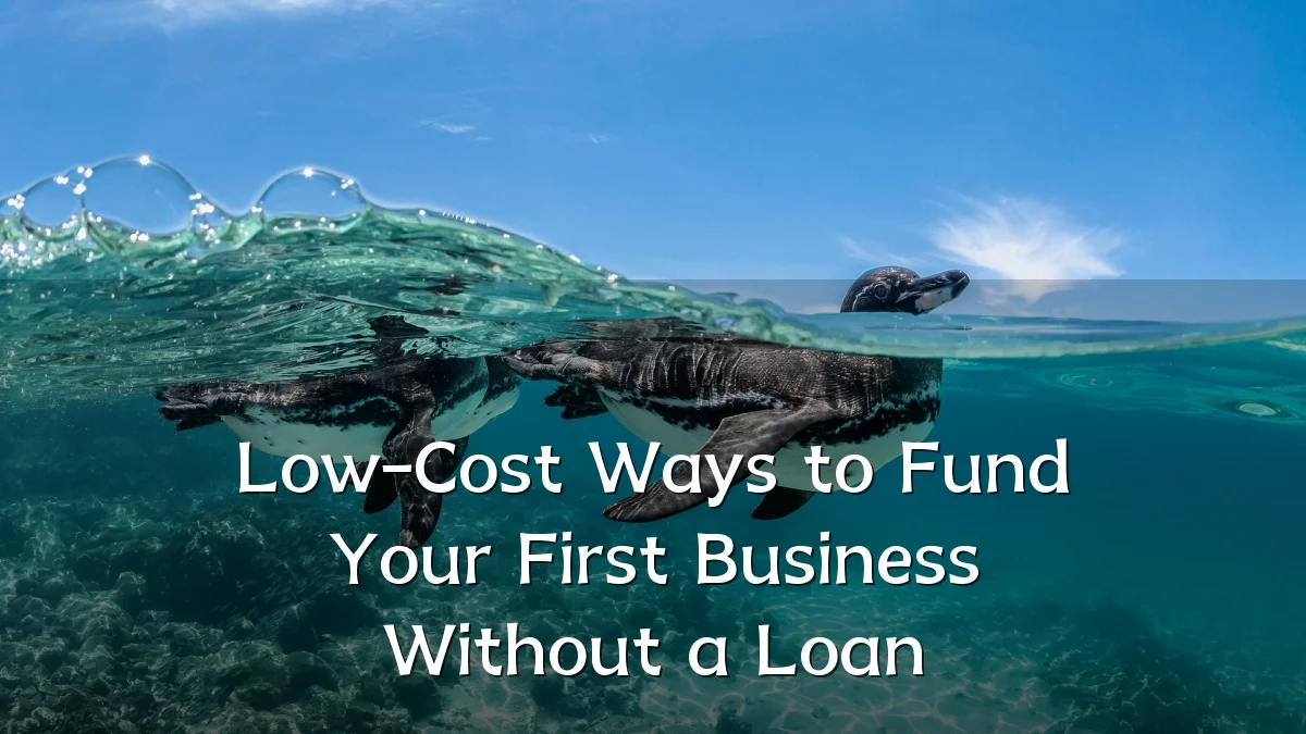 Low-Cost Ways to Fund Your First Business Without a Loan