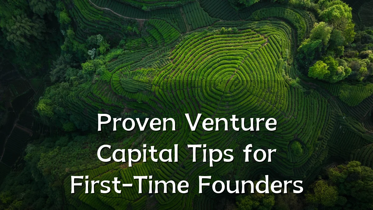 Proven Venture Capital Tips for First-Time Founders