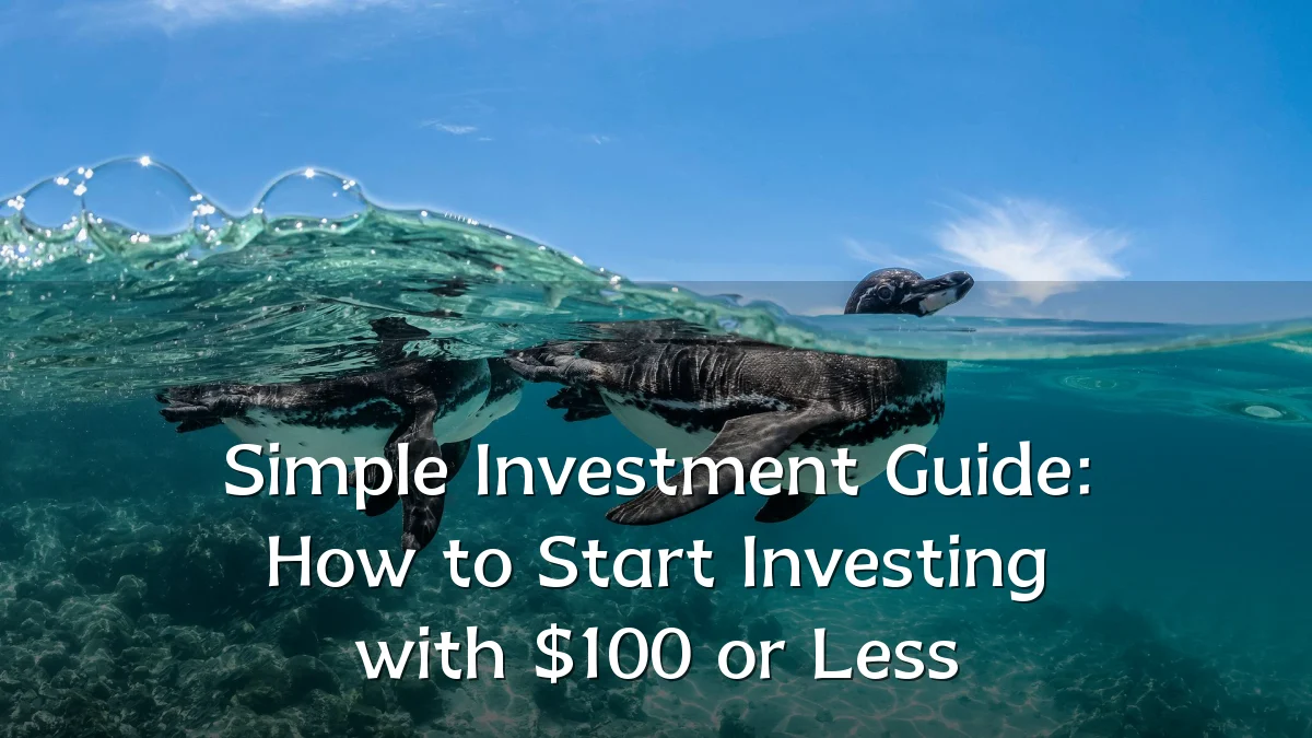 Simple Investment Guide: How to Start Investing with $100 or Less