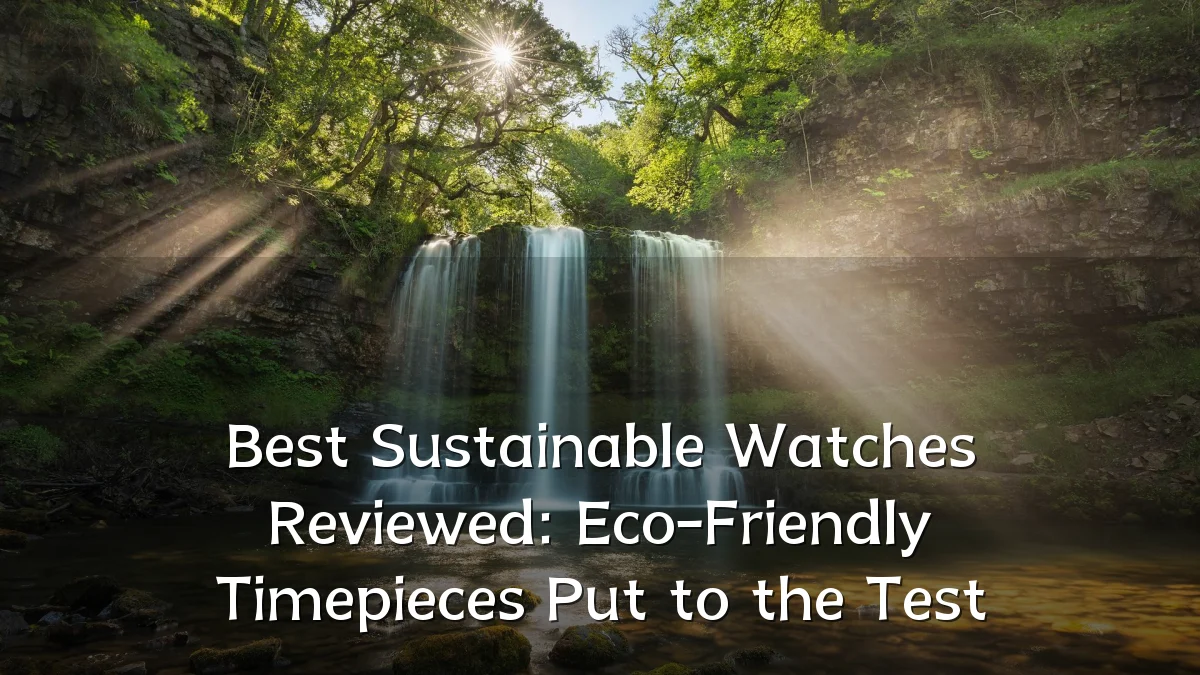Best Sustainable Watches Reviewed: Eco-Friendly Timepieces Put to the Test